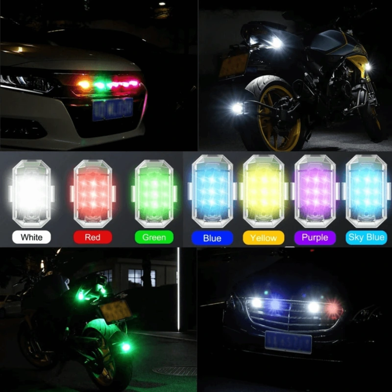 Lampa bezprzewodowa stroboskopowa LED Mocna Biały + 6 kolorów + Pilot zastosowanie