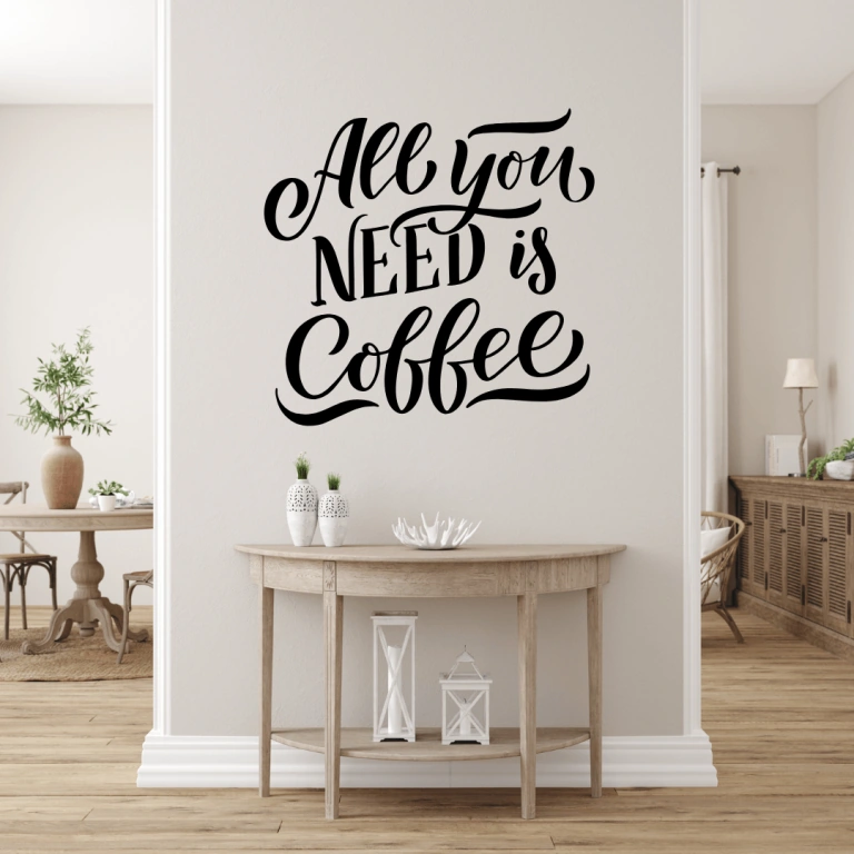 all you need is coffee pokój