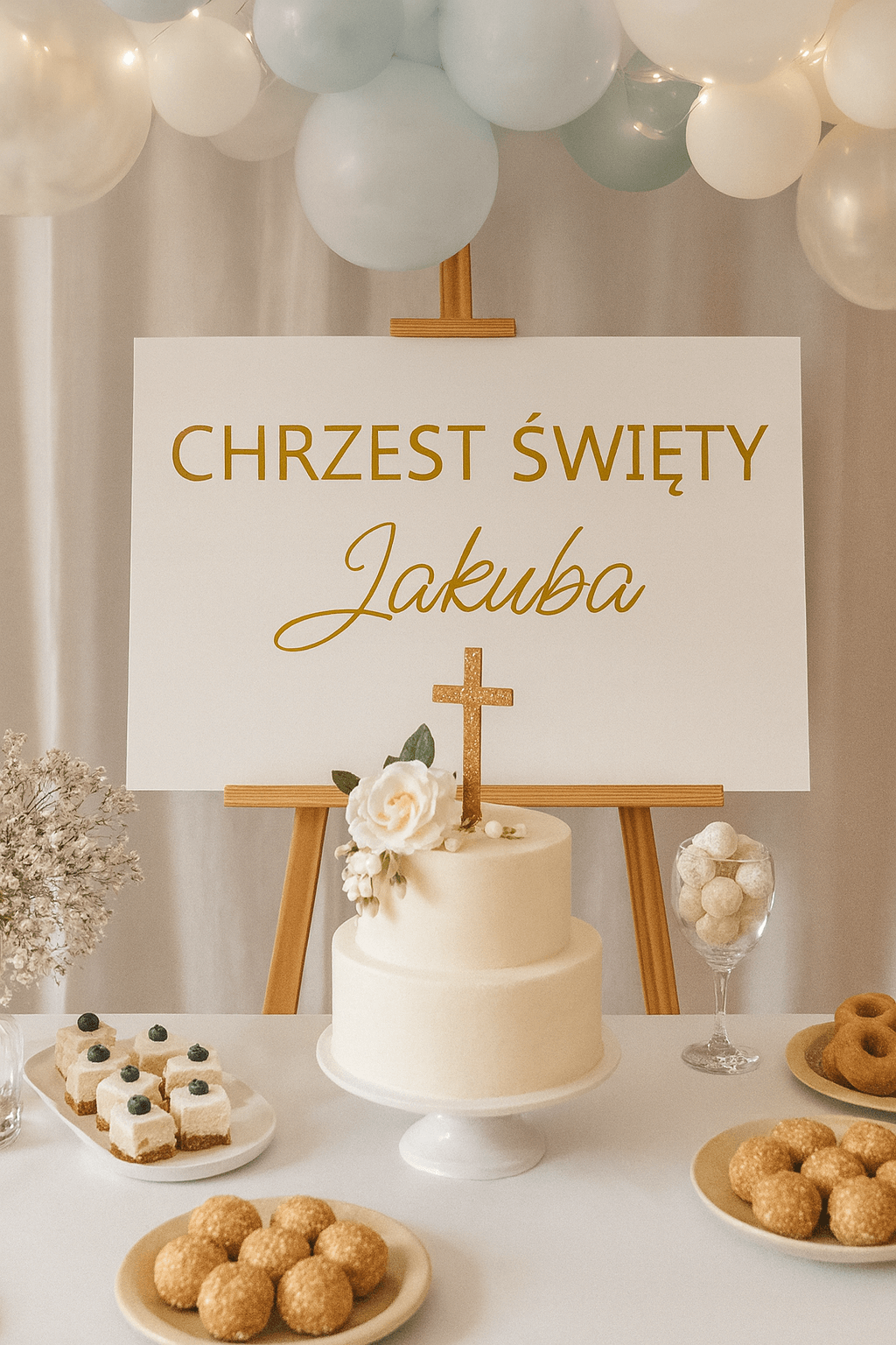 Chrzest Święty chrzciny