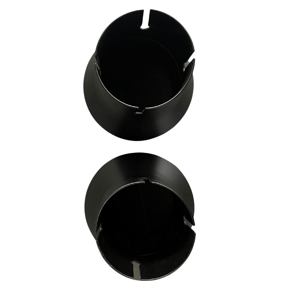 Końcówka wydechu z wypełnieniem Czarny mat 101mm - obrazek 3