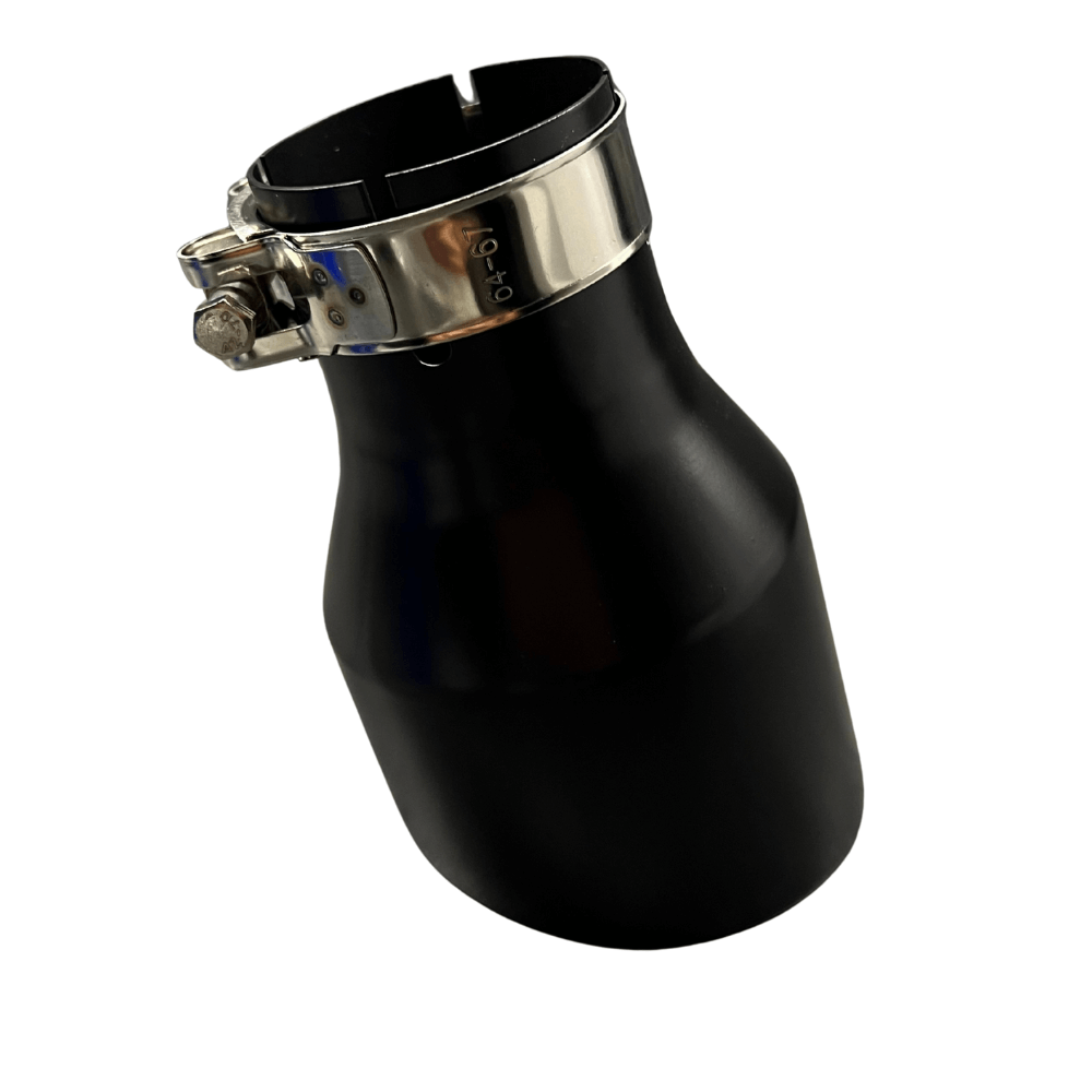 Końcówka wydechu z wypełnieniem Czarny mat 101mm - obrazek 4