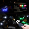 Lampa bezprzewodowa stroboskopowa LED Mocna Biały i 6 kolorów Pilot - obrazek 3