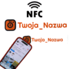 Naklejka NFC Instagram + Twój Tekst (Nazwa Instagram) - obrazek 4
