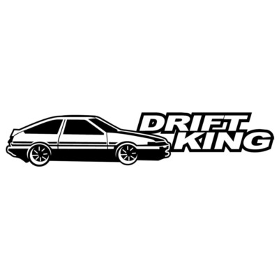 Naklejka Drift King Wersja 2