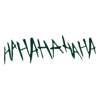Naklejka Ha Ha Ha