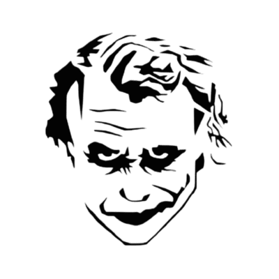 Naklejka Joker 4