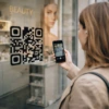 Naklejka Kod QR bez tła na szybę, auto – personalizacja własny LINK - obrazek 2