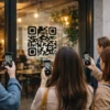 Naklejka Kod QR bez tła na szybę, auto – personalizacja własny LINK - obrazek 4