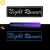 Naklejka LED Night Runner - Panel na szybę samochodu