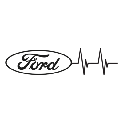 Naklejka Linia życia Ford