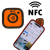 Naklejka NFC Instagram Logo