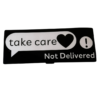 Naklejka LED Take Care Not Delivered - Elektryczna, Panel świetlny na szybę samochodu - obrazek 5