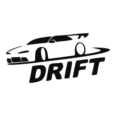 Naklejka Car Drift