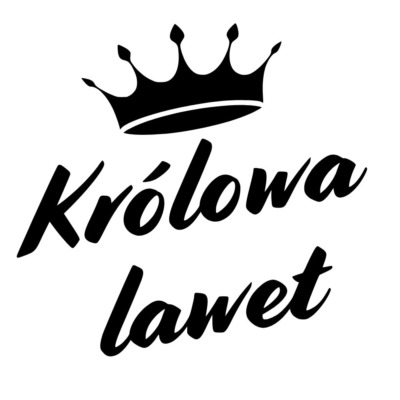 Naklejka Królowa lawet
