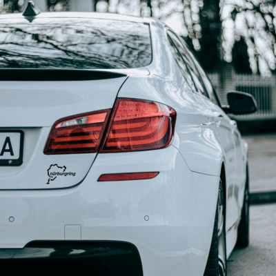 Alternative view of Naklejka na Auto Nürburgring – stylowa ozdoba z kultowym torem