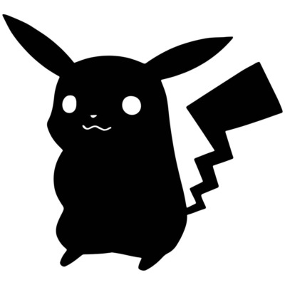Naklejka Pikachu Pokemon 2