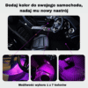 Lampka LED RGB Ambient – Nastrojowe oświetlenie wnętrza samochodu bezprzewodowe - obrazek 2