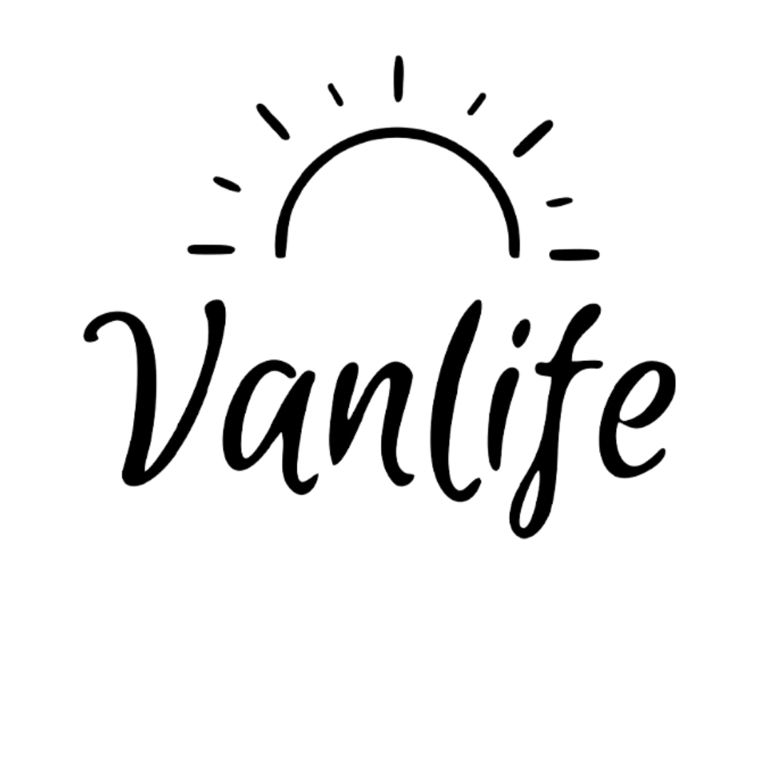 Naklejka Van Life Camping – personalizowana dekoracja na kampery i vany.