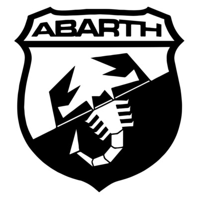 Naklejka FIAT Abarth logo
