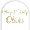 naklejka na ściankę Chrzest Święty 60 cm z imieniem Oliwki
