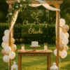 Naklejka Chrzest Święty z imieniem – napis bez tła na ściankę - obrazek 4