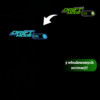 Naklejka LED Elektryczna Panel Drift Mode ON na szybę samochodu - obrazek 2