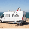 Naklejka Van Life Camping – personalizowana dekoracja na kampery i vany. - obrazek 4