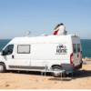 Naklejka "Home is Where We Park It" – personalizowana dekoracja na kampery i vany. - obrazek 2