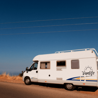Alternative view of Naklejka Van Life Camping – personalizowana dekoracja na kampery i vany.