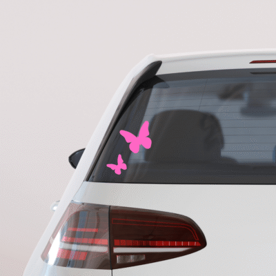 Alternative view of Naklejka Motylek,motyl na samochód, auto, szybę, laptopa – możliwość personalizacji, różne rozmiary!