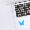 Naklejka Motylek,motyl na samochód, auto, szybę, laptopa – możliwość personalizacji, różne rozmiary! - obrazek 3