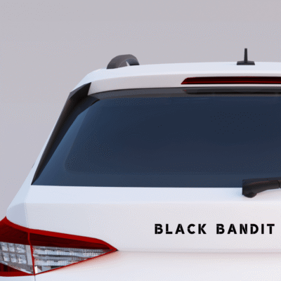 Alternative view of Naklejka BLACK BANDIT