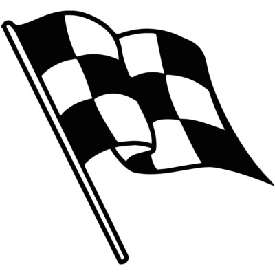 Naklejka Race