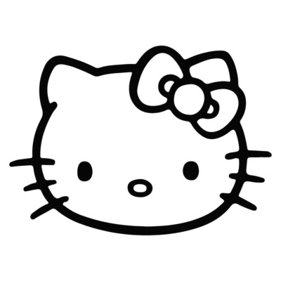 Naklejka Hello Kitty