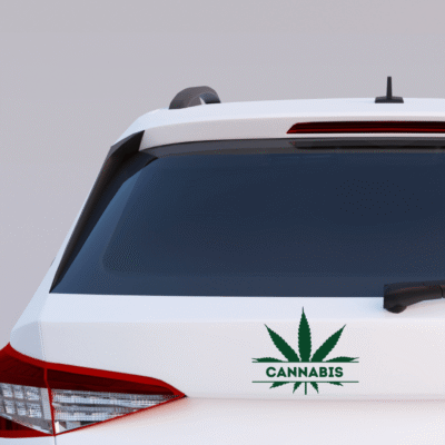 Alternative view of Naklejka Cannabi's Marihuana