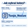 naklejka nfc z tekstem instrukcja