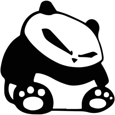 Naklejka Panda