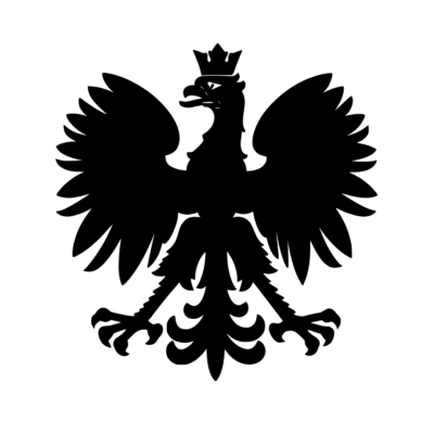 Orzeł Godło Polski – Naklejka na Samochód Patriotyczna Bez Tła