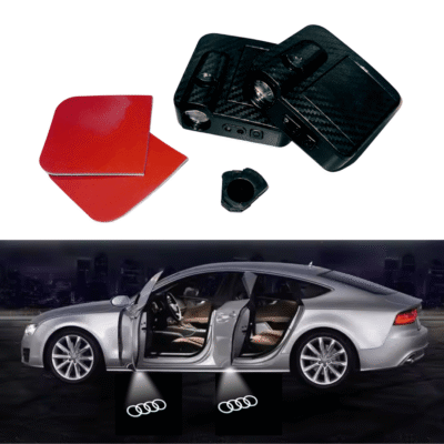 Projektor LED Audi Logo powitalne Oświetlenie progowe