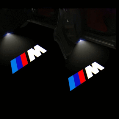 Alternative view of Projektor LED M Power BMW Logo powitalne Oświetlenie progowe
